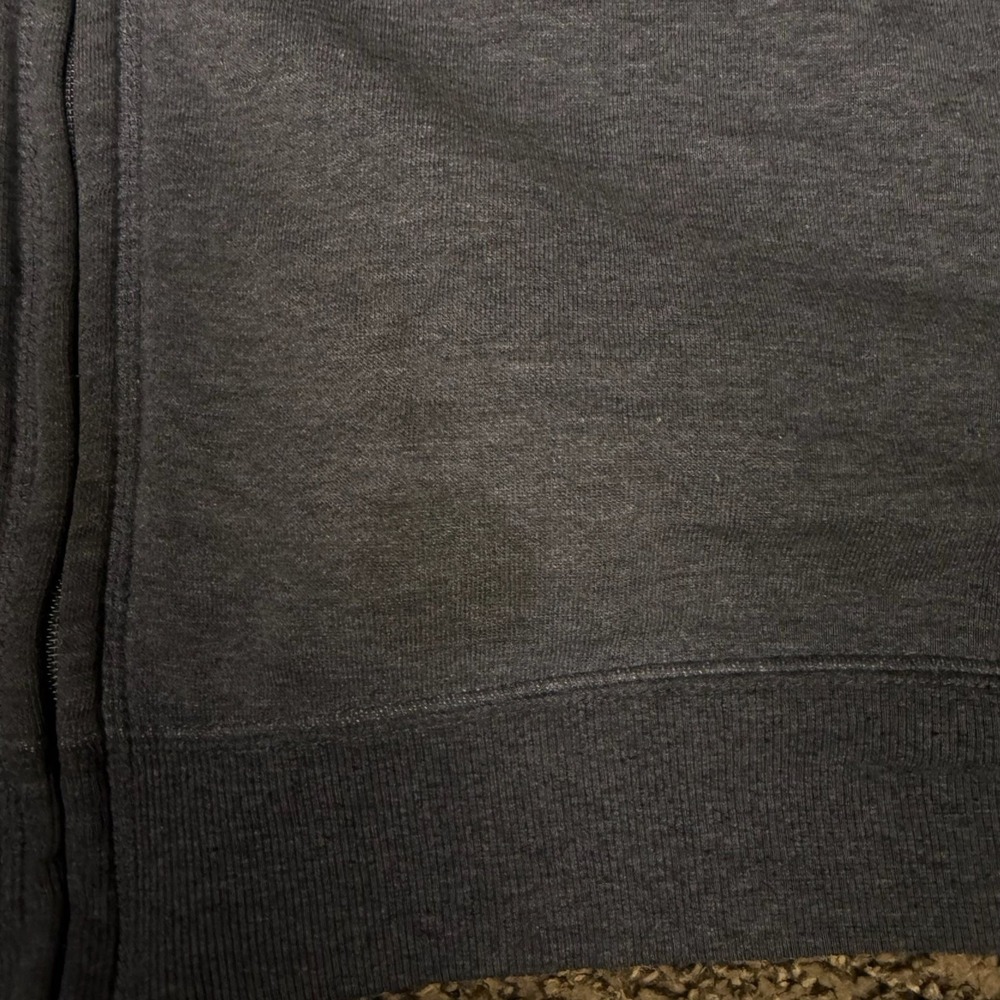 Starter Men's Charcoal Gray Full-Zip Hoodie 2XL - Picture 9 of 16